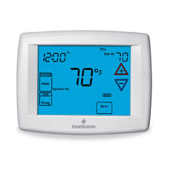 1F95-1291  White Rogers Programmable, 4H/2C, Blue 12" Touch Screen Thermostat with humidity