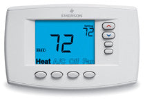 1F95EZ-0671  White Rogers Programmable, 2H/2C, EASY READER Blue Digital  6" Thermostat