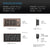 AIRTAP T4, QUIET REGISTER BOOSTER FAN SYSTEM, BROWN BRONZE, FOR 4” X 10” REGISTERS