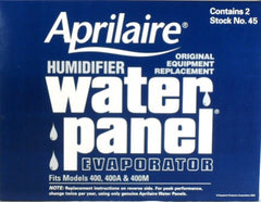 Aprilaire # 45 Replacement  Evaporator Pad  2-pack