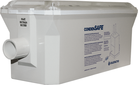 CS6Box  CALEFACTO CondenSAFE condensate neutralizer box